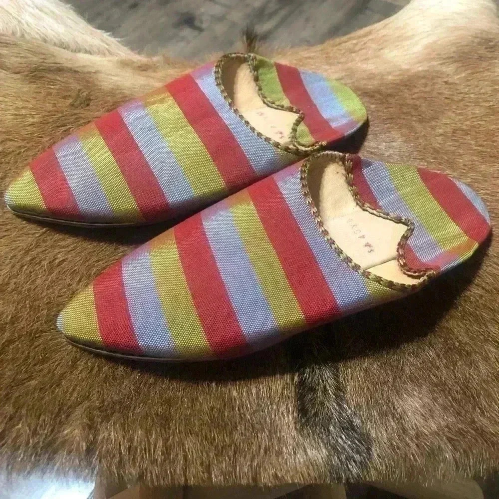 Moroccan Kilim slides *Not Sized See photos